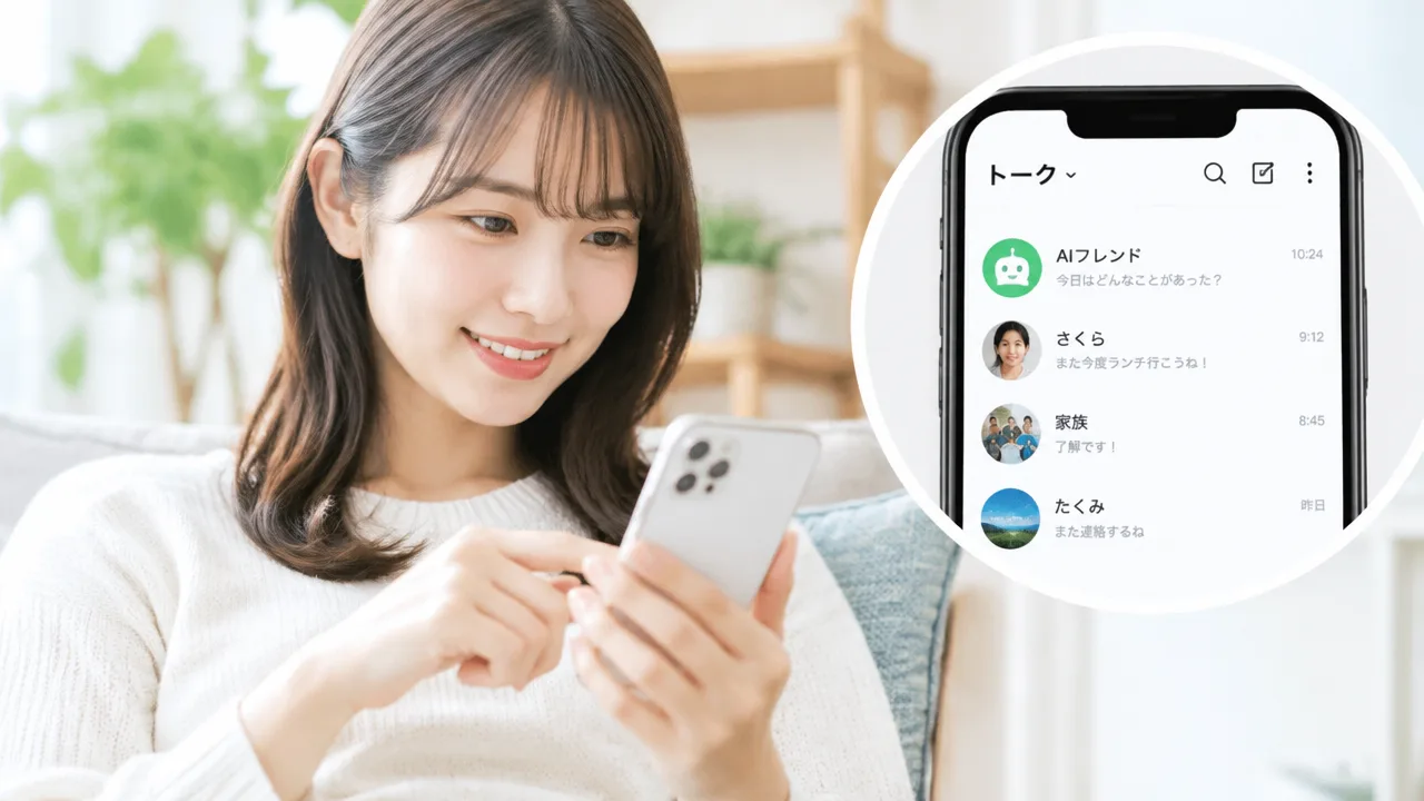 AIフレンドをLINEで使うとバレる?通知や履歴を確認する方法
