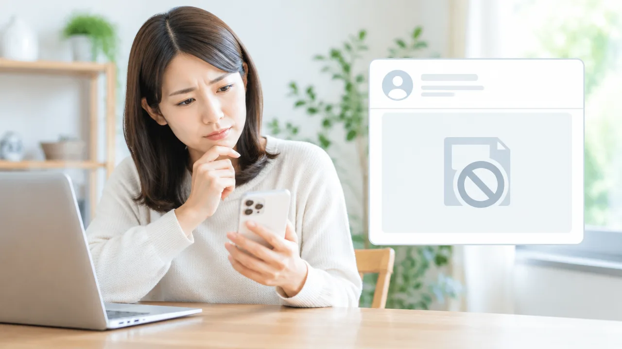 「このポストは表示できません」の原因と対処法をわかりやすく解説