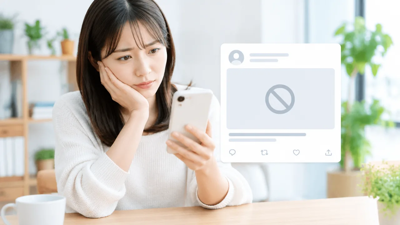 「このポストは表示できません」の原因と対処法をわかりやすく解説