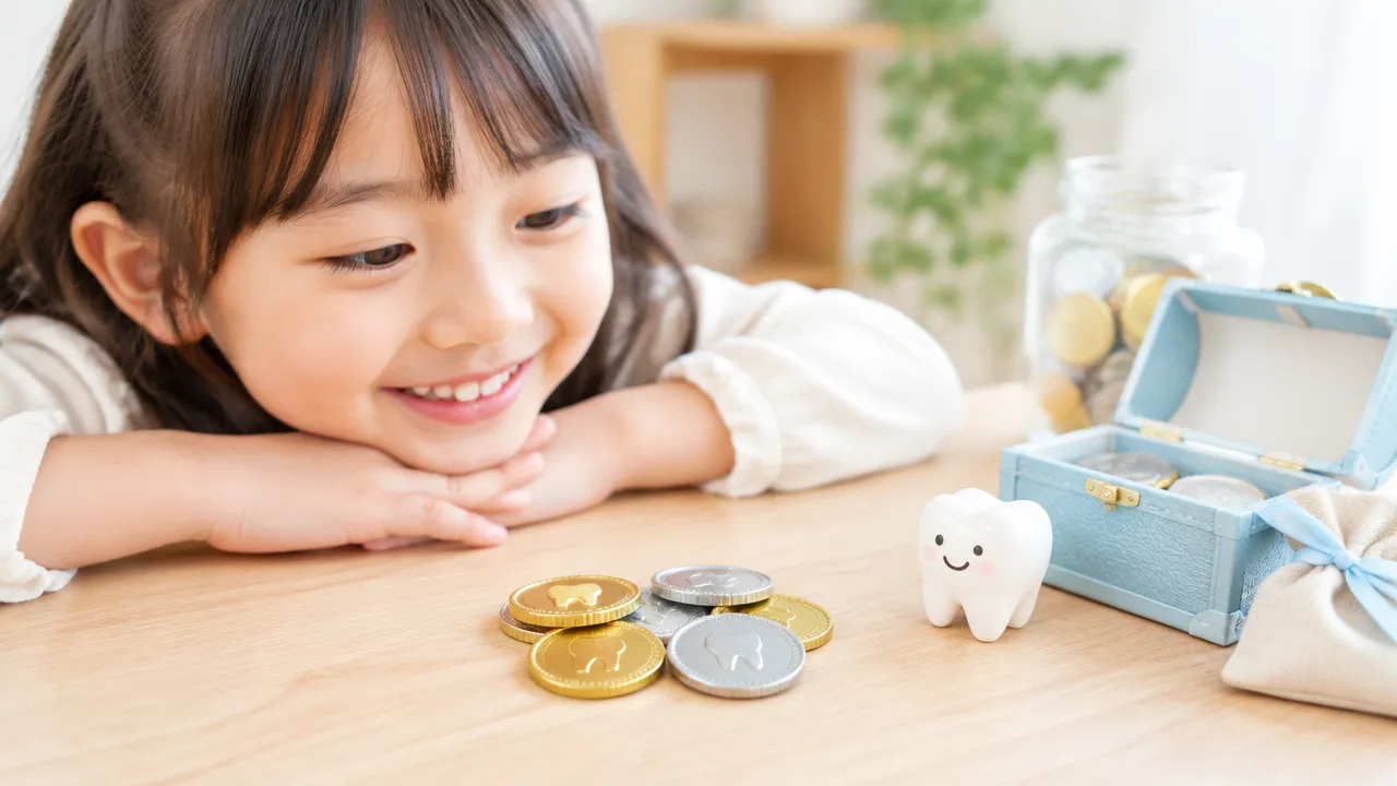 歯の妖精のコインは100均で買える？代用品と渡し方を紹介