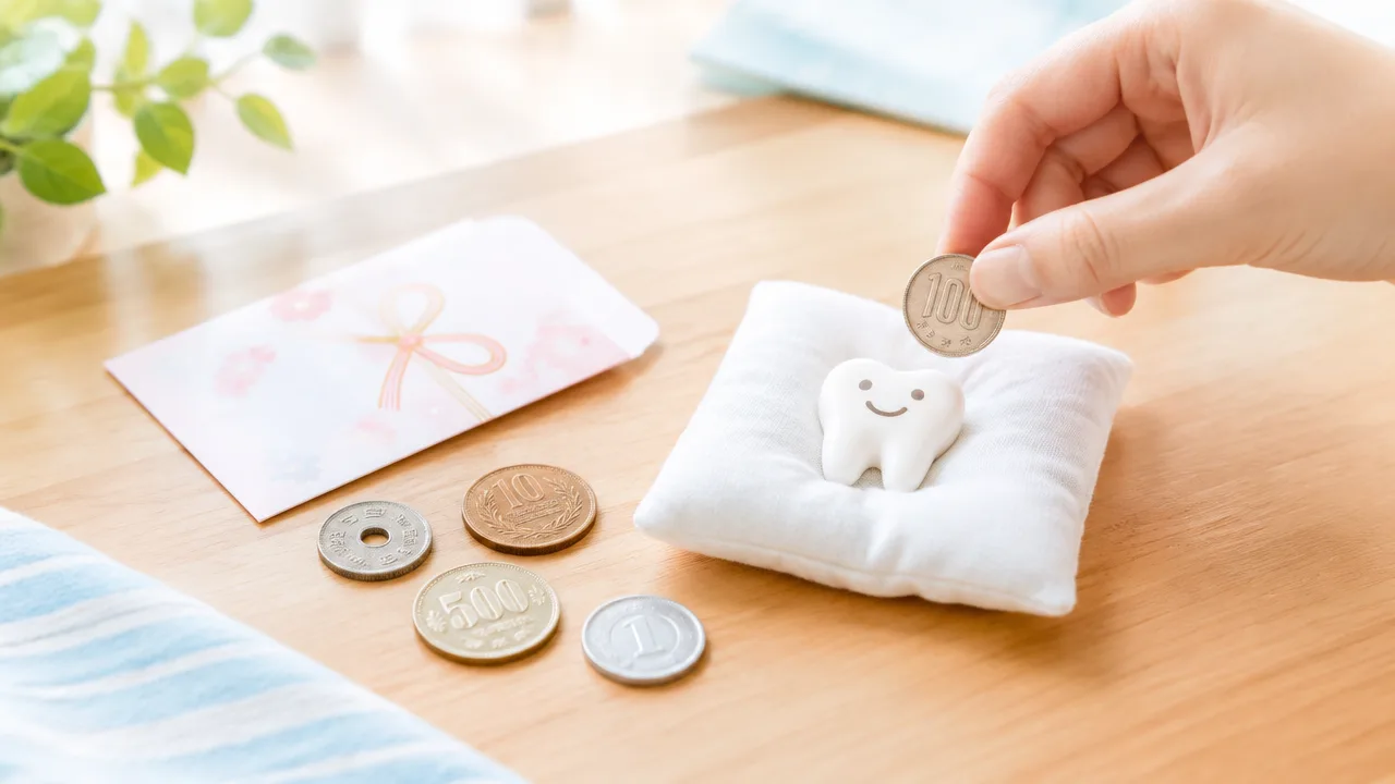 歯の妖精のコインは100均で買える？代用品と渡し方を紹介