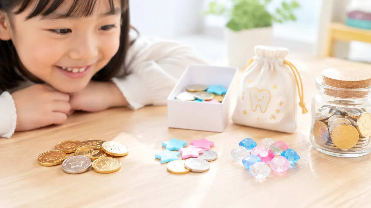 歯の妖精のコインは100均で買える？代用品と渡し方を紹介